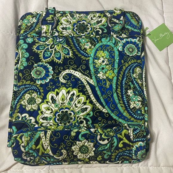 NEW Vera Bradley Perfect Pocket Tote Bag - Rhythm And Blues - Picture 4 of 5